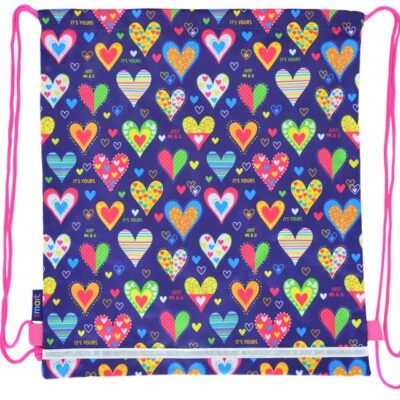 555218 SB-01 Сумка для взуття SB-01 Hearts, 40*35.5