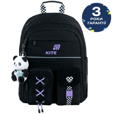 K26-584M-2 Рюкзак Kite Education 584 Panda Love
